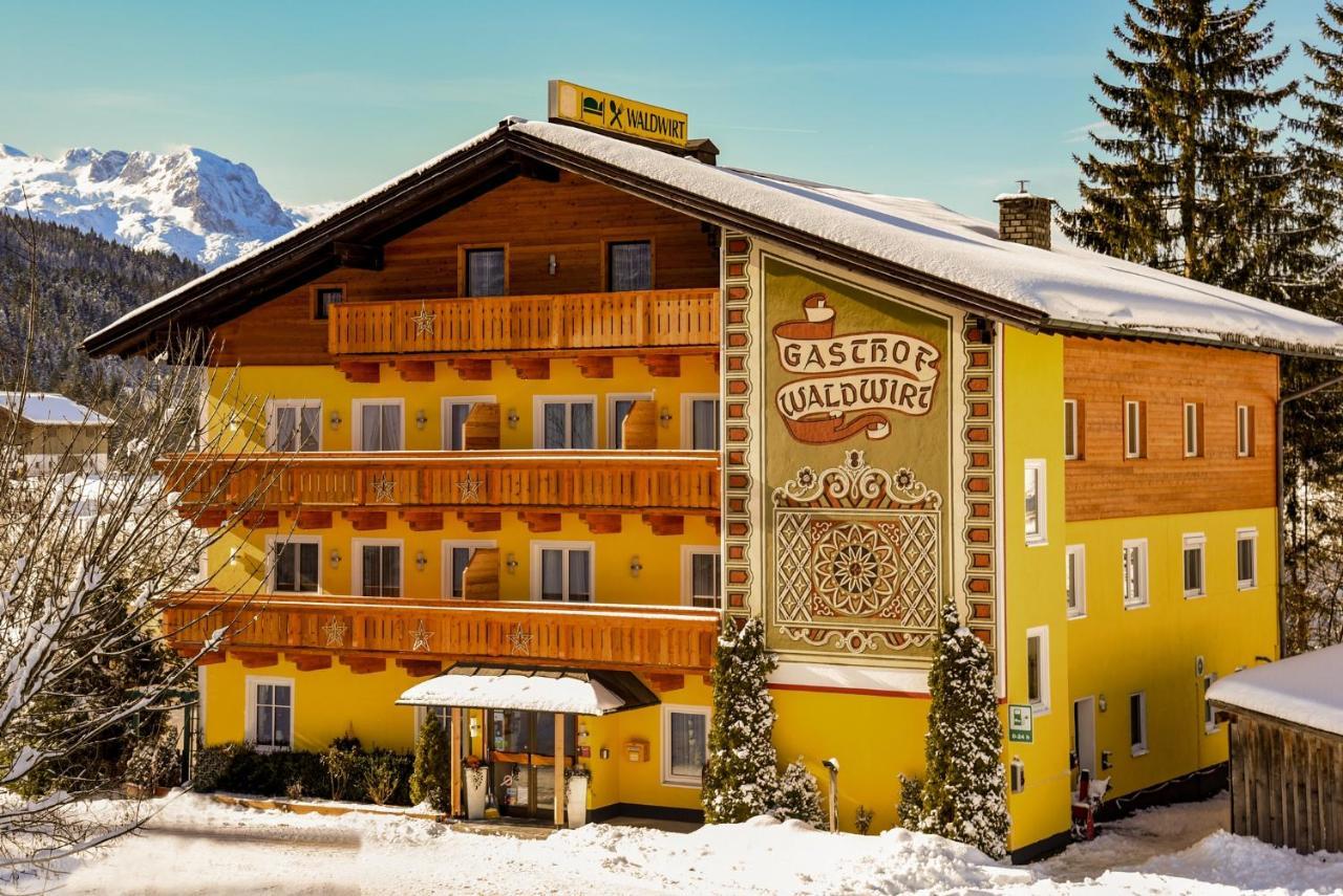 Gasthof Waldwirt Russbach am Pass Gschütt Exterior foto